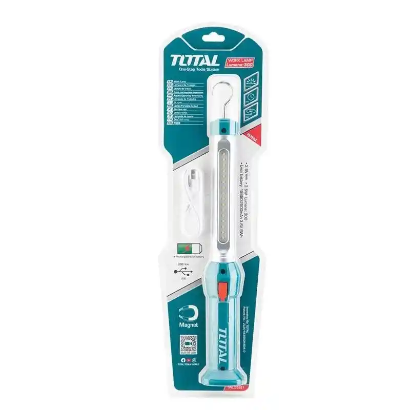 Total TWLI35261 Şarjlı Askılı Mıknatıslı Led Lamba Çalışma Işığı