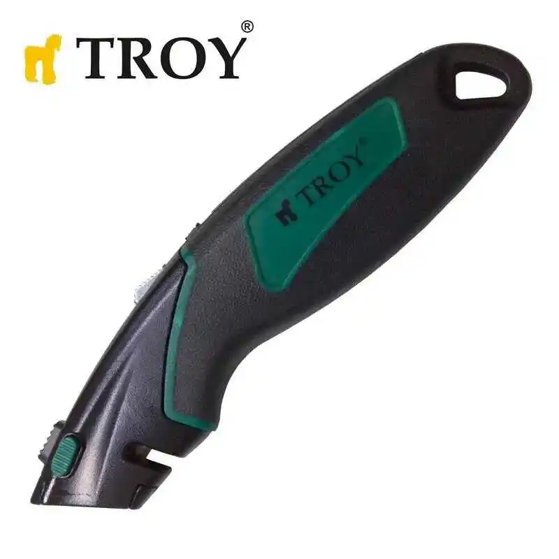 Troy 21605 Profesyonel Trapez Maket Bıçağı, 2 Yedek Bıçaklı