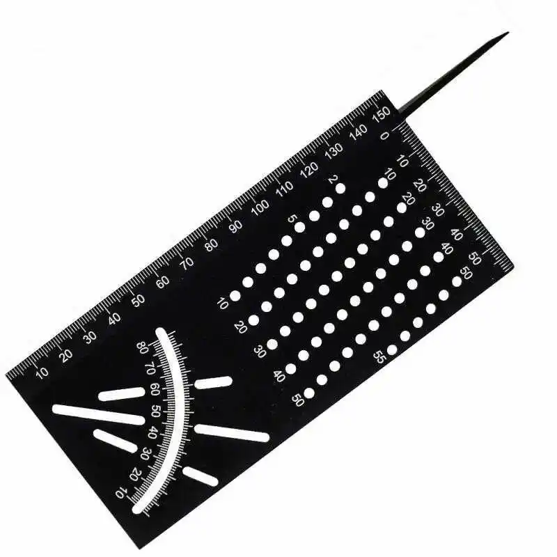 Troy 25901 Alüminyum Kırlangıç Geçme İşaretleme Gönyesi 215mm