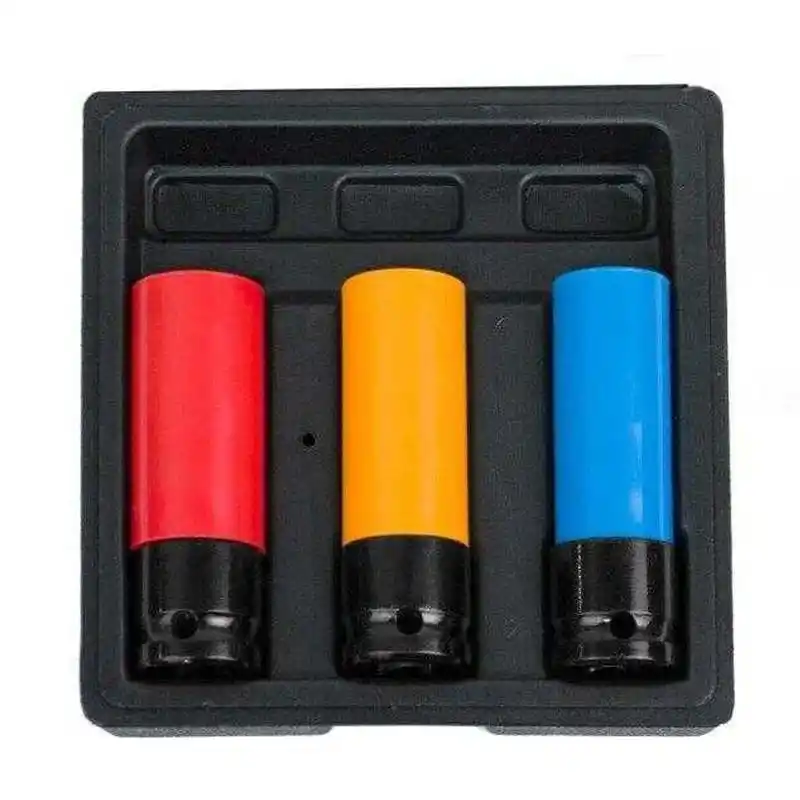 Troy 26157 1/2 3 Parça Tekerlek Somunu Seti