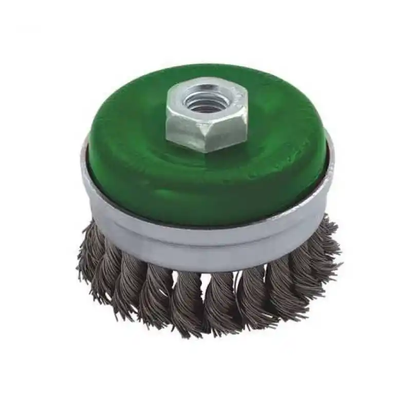 Troy 27708-75 Burma Telli Kuşaklı Çanak Fırça (75mm)