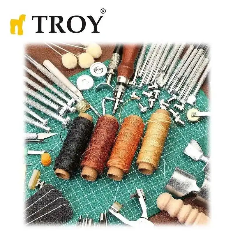 Troy 90018 Deri İşleme Alet Seti 273 Parça