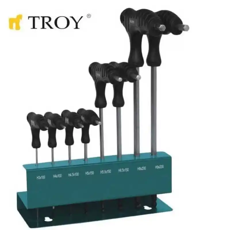 Troy T 22308 T Saplı Alyan Anahtar Seti