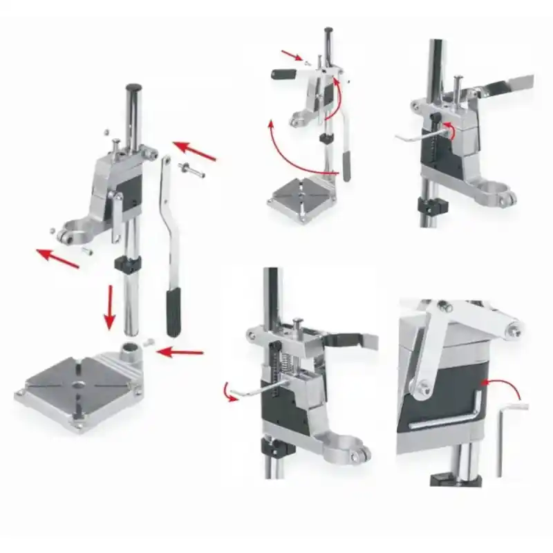 Troy T 90007 Ayarlanabilir Matkap Tezgahı