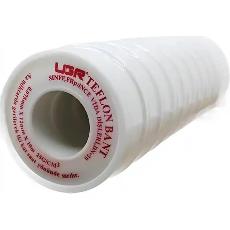 Ugr Teflon Bant 0.075mmX12mmX10mt