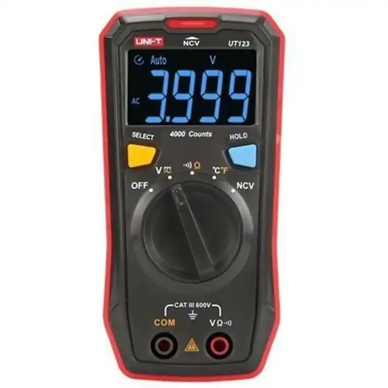 Unit UT123 Dijital Otomatik Mini Multimetre