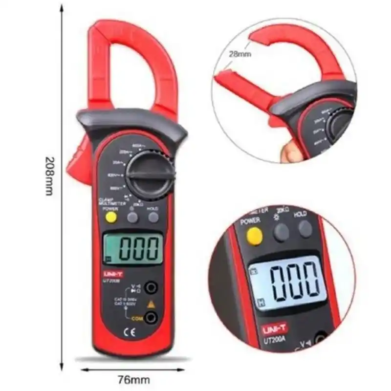 Unit UT200A Dijital Pens Ampermetre