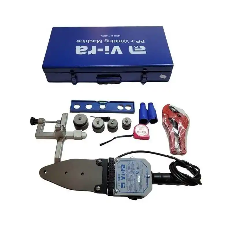 Vi-Ra F-2006 Pprc Plastik Boru Kaynak Makinası Seti Çantalı