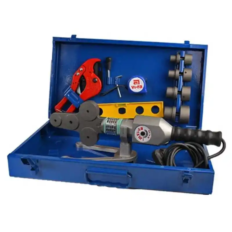 Vi-Ra F-2010 Pprc Plastik Boru Kaynak Makinası Seti Çantalı