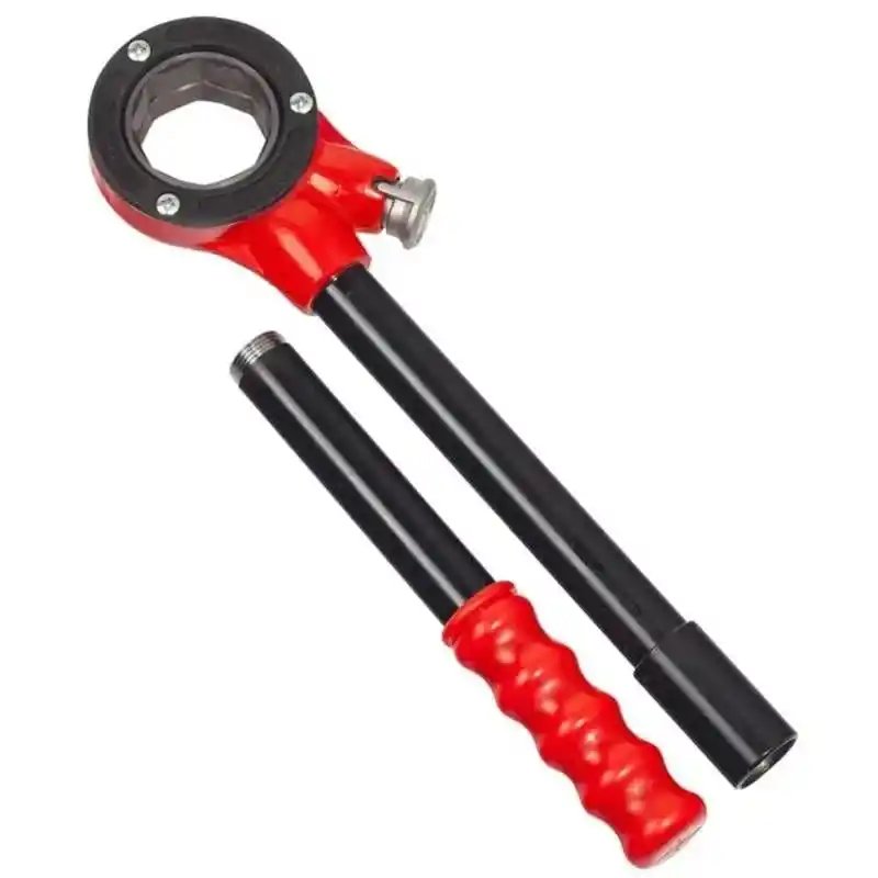 Virax 1362 95 1/8 - 1.1/4 Değiştirilebilir Başlıklı Manuel Diş Açma Makinesi için Cırcır Pafta Kolu