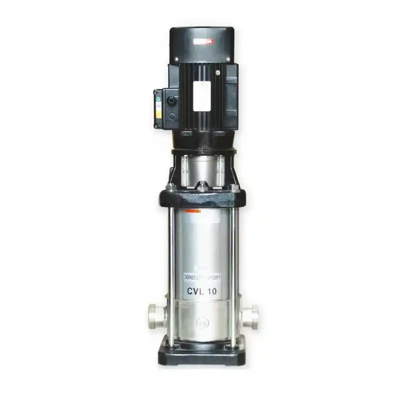 Water Sound CVL 5-10T 2HP Paslanmaz Çelik Dik Milli In Line Pompa