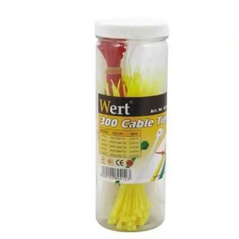 Wert 2430 Kablo Bağı Seti, 300 Parça