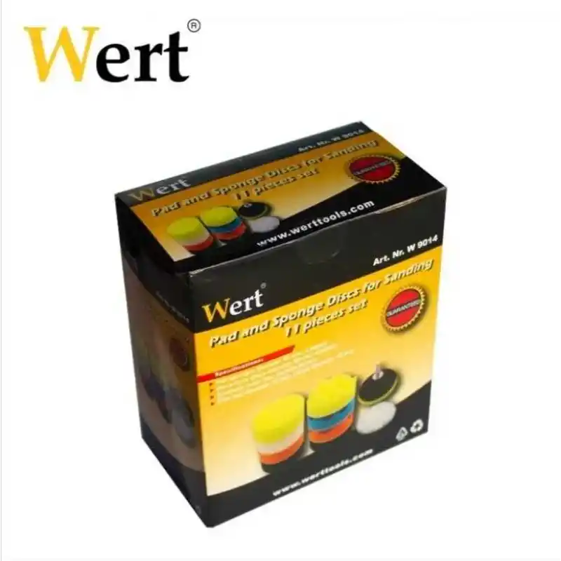 Wert 9014 Pasta Cila Polisaj Sünger Seti 11 Parça