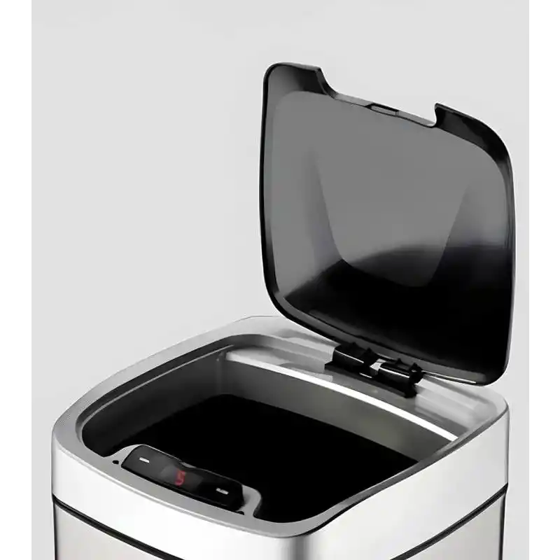 Xinda GSC20 Sensörlü Paslanmaz Çelik 20 Lt Çöp Kovası