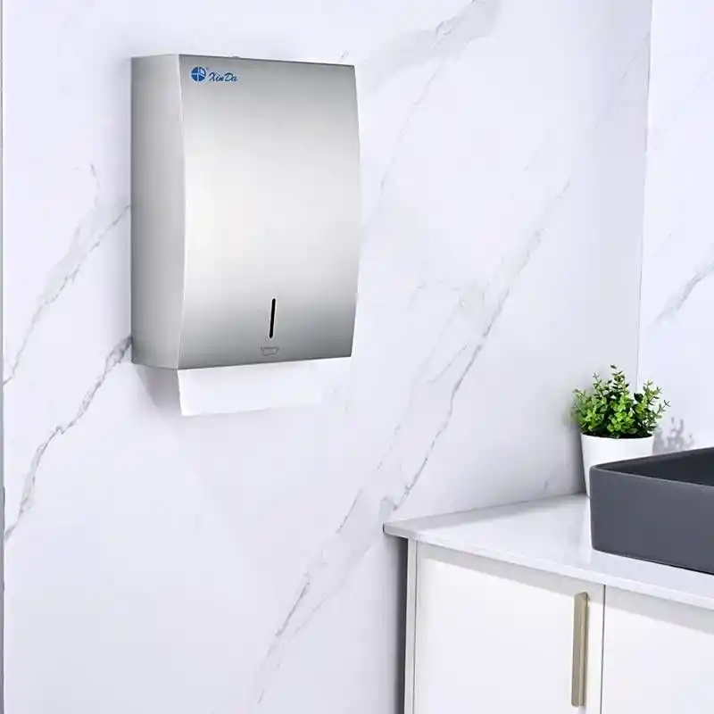 Xinda ZJH12H Manuel Z Katlı Çekmeli Kağıt Havlu Dispenser Makinesi