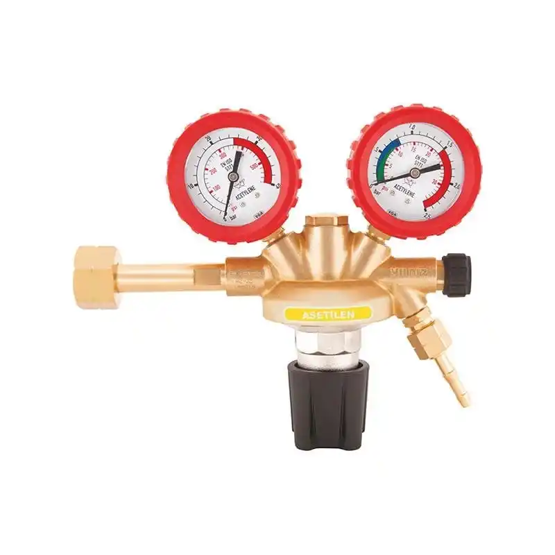 Yıldız 5211SC 0-1,5 Bar W 23 x 1/18 Asetilen Basınç Düşürücü