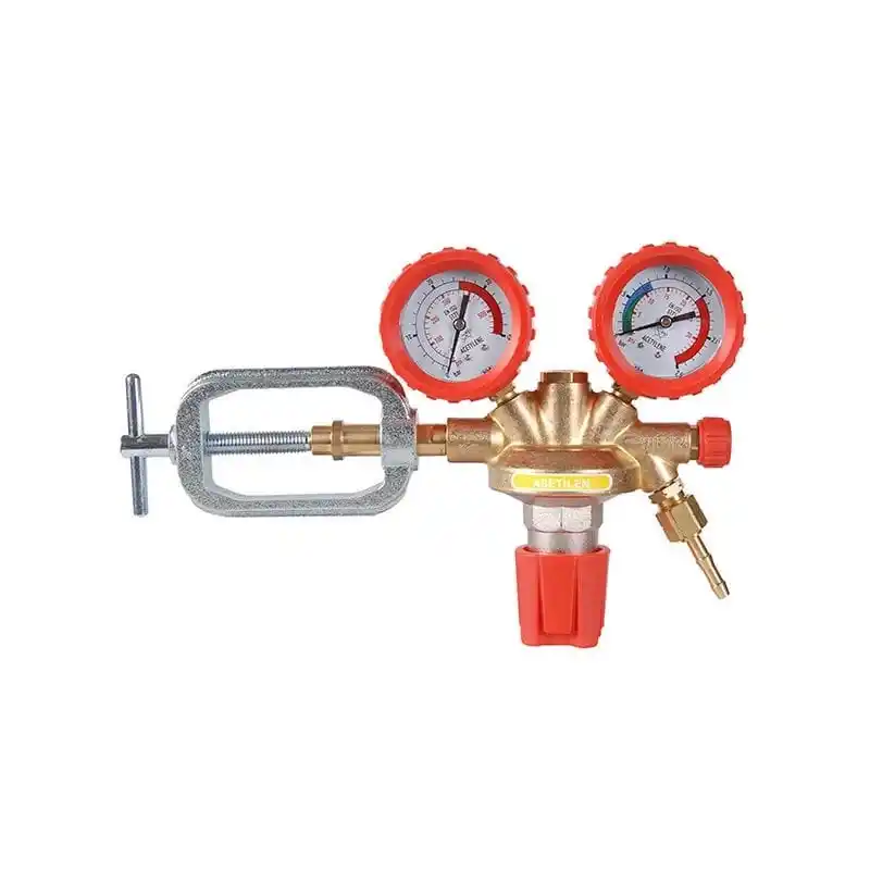 Yıldız 5212SC 0-1,5 Bar Kelepçeli Asetilen Basınç Düşürücü