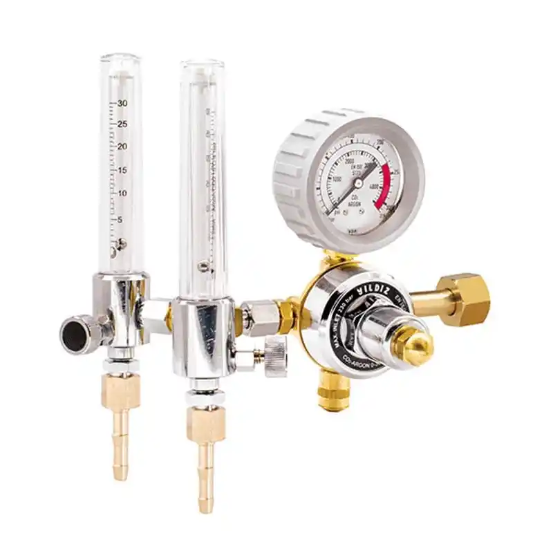 Yıldız 5450SF16-2 Flowmetreli 16 L/min Çift Flowmetreli W 21.80 x 1/14 CO2 Basınç Düşürücü