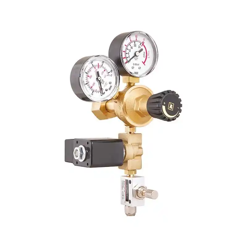 Yıldız 5950-AQ Manometreli 12 L/min W 21.80 x 1/14 Akvaryum Regülatörü