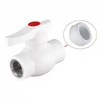20x½” İç Dişli PPRC Plastik Küresel Vana