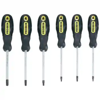 Proxxon 22640 6 Parçalı Torx Tornavida Seti
