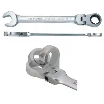 Proxxon 23050 Mafsallı Cırcırlı Kombine Anahtar 13mm