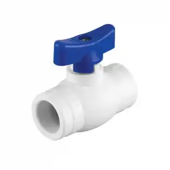 32 mm PPRC Plastik Mini Kelebek Küresel Vana