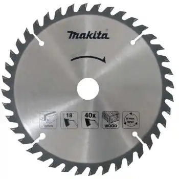 Makita D-81309 Ahşap Daire Testere Bıçağı 185x30mmx40T