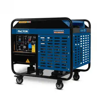 Factor KDK15000RE3 Dizel Trifaze Jeneratör 15Kw