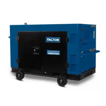Factor KDK15000SC3 Dizel Kabinli Trifaze Jeneratör 15 kVA