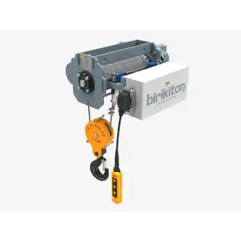 Birikiton 1000 KG 2 Hareketli Sabit Kaldırma Makinesi FEM / ISO 2m/M5