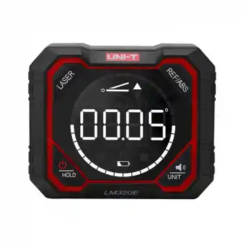 Uni-t LM320E Yüksek Hassasiyetli Lazerli Açı Ölçer
