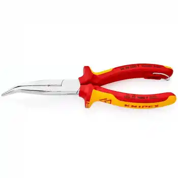 Knipex 26 26 200 T VDE Eğri Ağız Kargaburun 200 mm