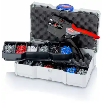 Knipex 979027 Kablo Yüksüğü Werk Krimp Seti
