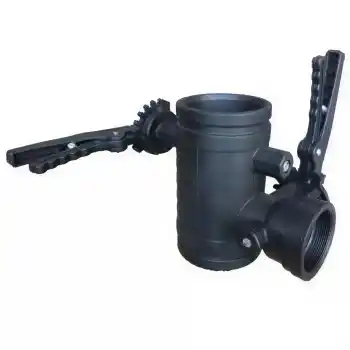 ETM DN100 Kaplin Bağlantı Çıkışlı Ters Yıkama Vanası 4
