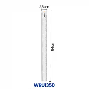 Wadfow WRU1350 Paslanmaz Çelik Çetvel 500mm