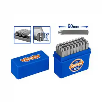 Wadfow WCC9273 Harf Zımba Seti 27 Parça 3mm