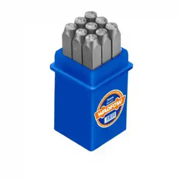 Wadfow WCC9593 Rakam Zımba Seti 9 Parça 3 mm