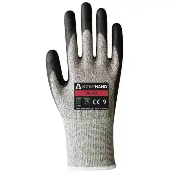 Activehand PU 541 Poliüretan Kaplı Kesime Dirençli İş Eldiveni No:7