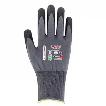 Activehand SF 512 Sandy Finish Köpük Nitril İş Eldiveni No:8