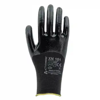 Activehand XN 101 3/4 Nitril Kaplı Genel Amaçlı İş Eldiveni No:7