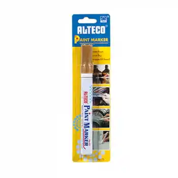 Alteco Altın Sarısı Renkli Paint Marker