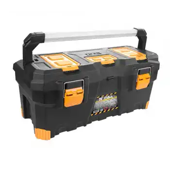 Full Alüminyum Saplı Kilitli Plastik Takım Çantası 26