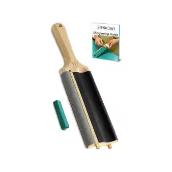 BeaverCraft LS5P1 Kanca Bıçaklar ve Bükülmüş Iskarpelalar için Bileme ve Kılağı Alma Kılavuzu Seti 4 Parça