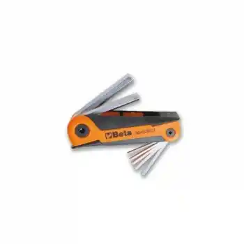 Beta 000960747 96AS/BG7 7li Çakı Tipi Alyan Anahtar Takımı