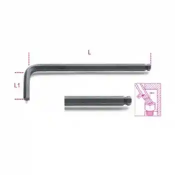 Beta 000960962 96BP 2,5mm Topuz Başlı Alyan Anahtar