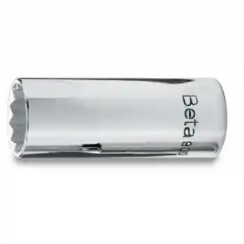 Beta 009000219 900MB-L 13mm 1/4 Kare Soket Uzun Yıldız Lokma