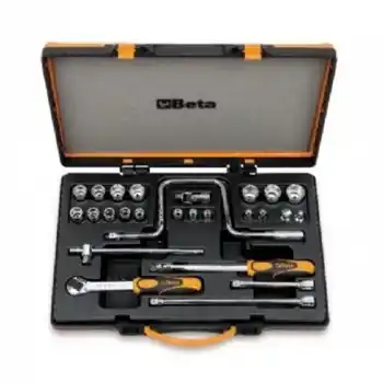 Beta 009100938 910A/C17 Altı Köşe 17 Parça Lokma Takımı