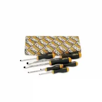 Beta 012010206 1201/S6 Topaç Başlı Düz Tornavida Takım