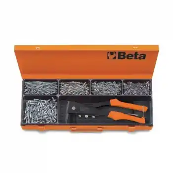 Beta 017410025 1741B/C5 1741 Perçin Tabancası için Alüminyum Perçin Seti